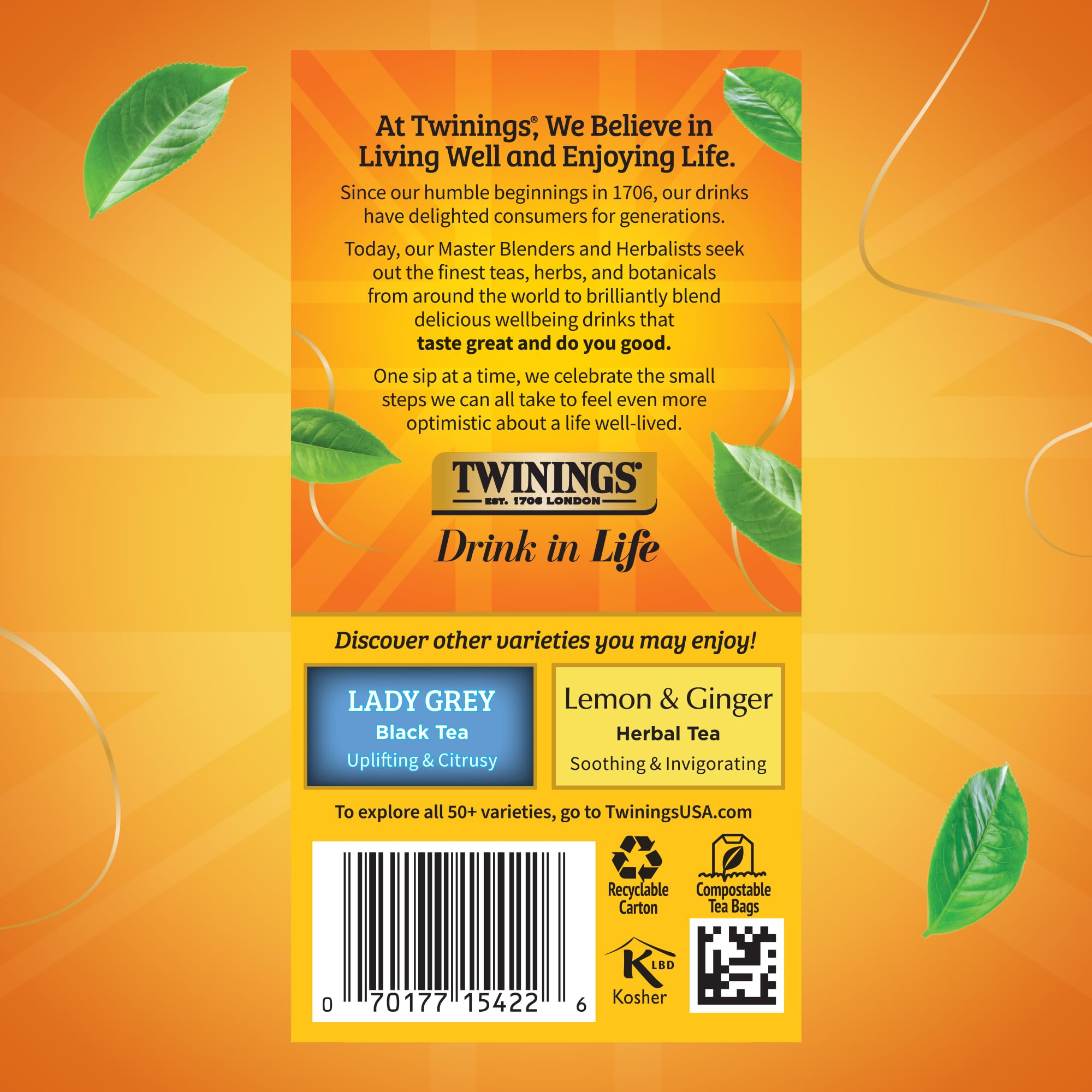 Amazon.com : Twinings Earl Grey Black Tea Individually Wrapped